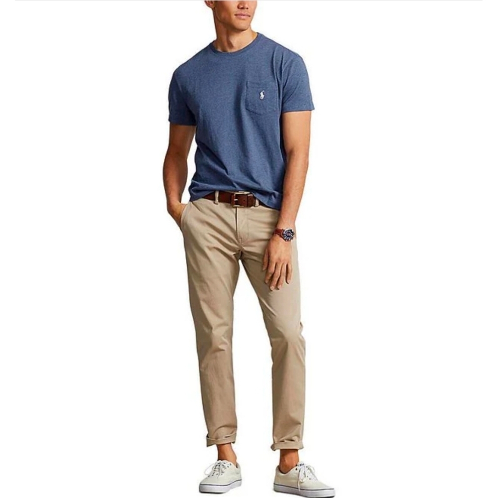 Ralph Lauren Custom Fit Blue Shirt